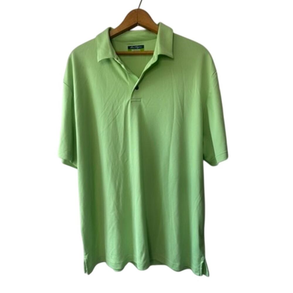 Ben Hogan Performance Green Short Sleeve Polo Shirt Men's Size XL